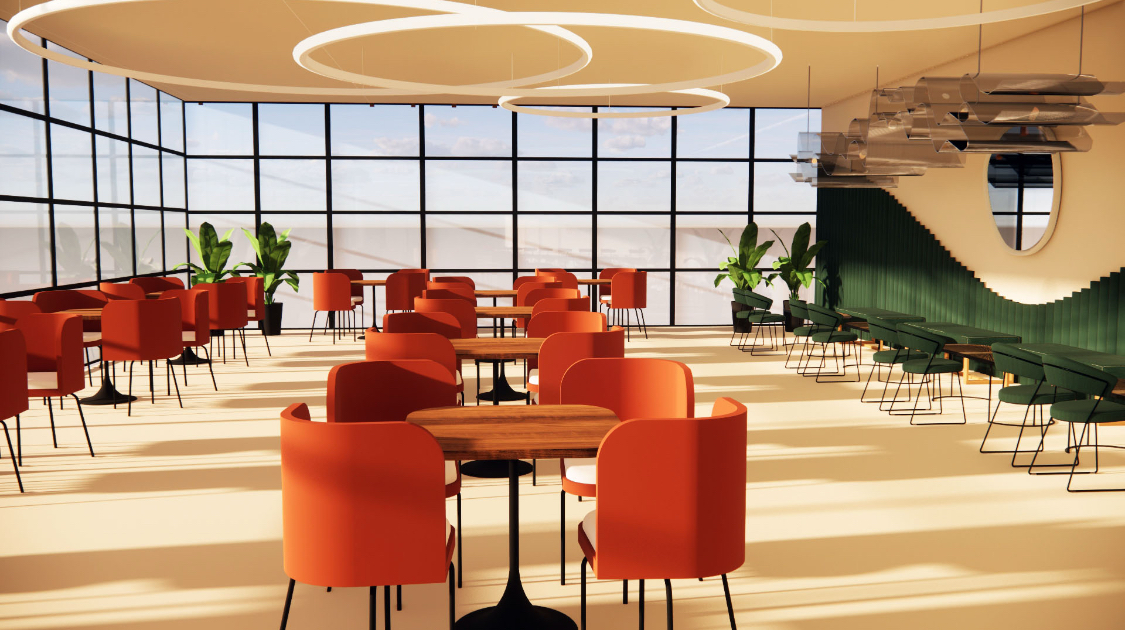 Modern collaborative workspace design